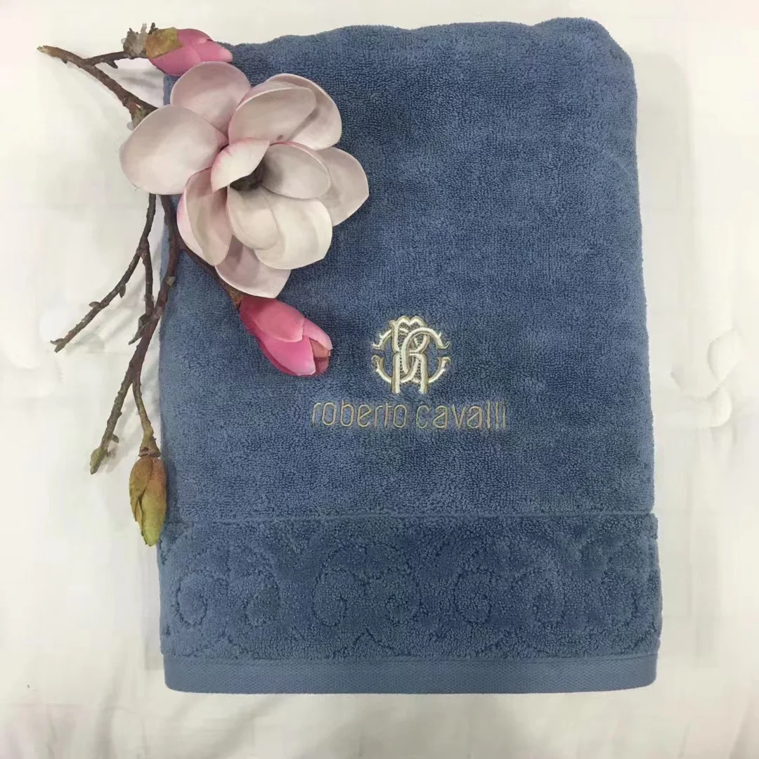 China high quality Antimicrobial Jacquard 100% cotton pure cotton towels bath towel face towel