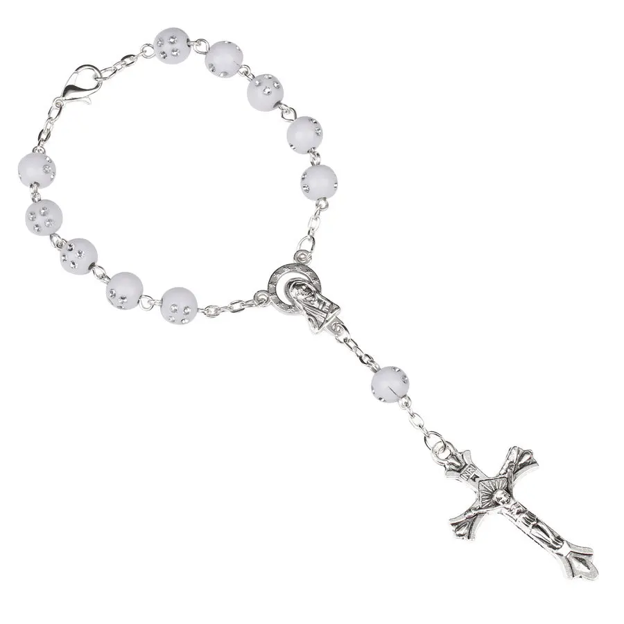 Wholesale cheap catholic rosary rosary cross christian jewelry bracelets