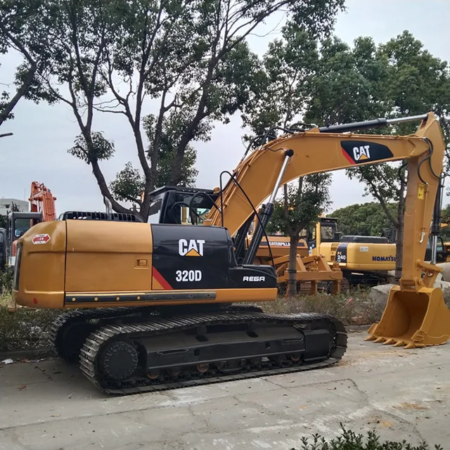 Подержанный 20-тонный экскаватор CAT 320D гусеничный Carter