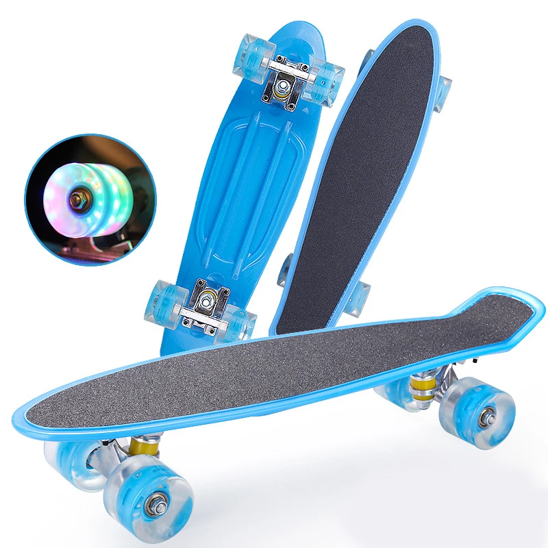 
Yingpei single rocker freestyle skateboards 4 wheels skateboard skate deck 
