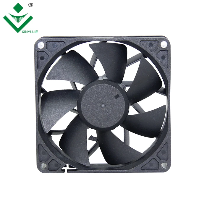 XYJ12B9225H 80000 hours warranty cooling fans 12 volt industrial machine cooler fan 9225 oil bearing dc fan with grill