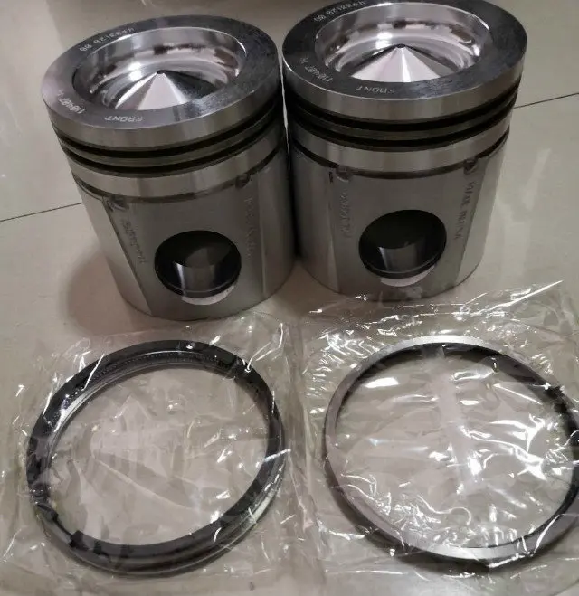 PC300-7 PC300-8 Cylinder Liner Kit Engine Piston with Pin 6745-32-2121 PISTON KIT for 6D114 Full Repair Gasket Kit