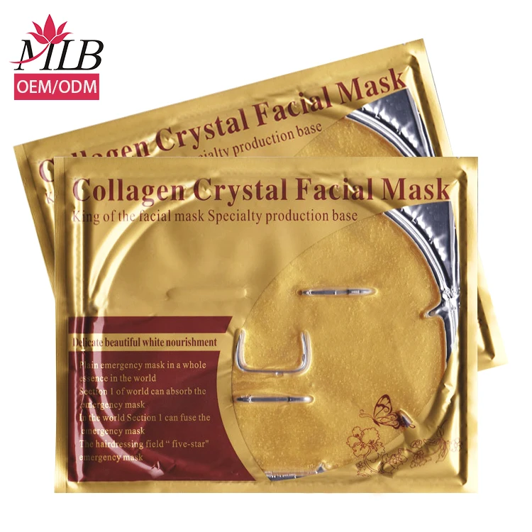 Collagen Crystal Face Hydrogel Moisturizing Repair Anti Aging Collagen Face Mask