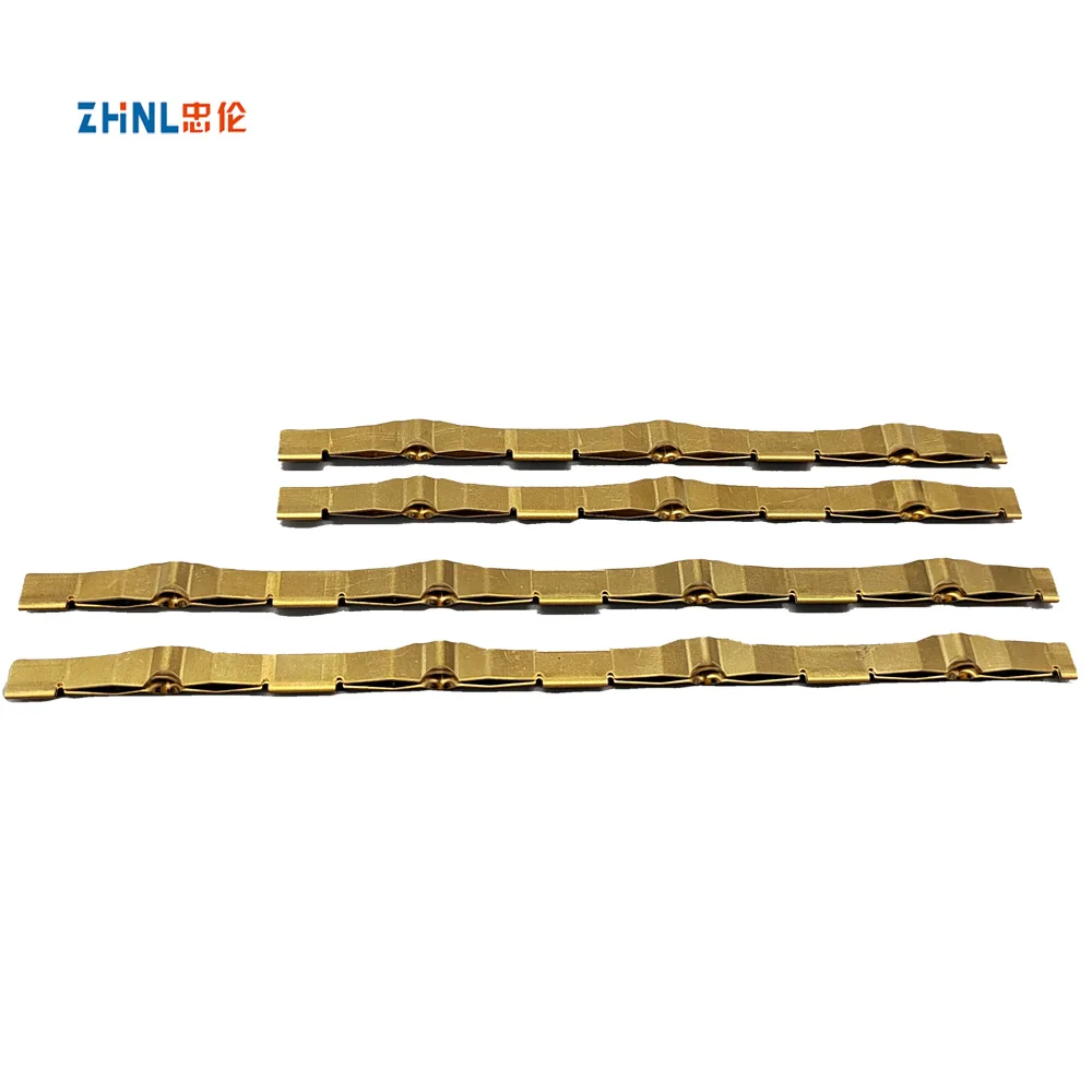 Russian Customized 3/4/5 Ways Extension Socket Electric Stamping Part Accessories Brass Stamping Power Strip Brass Part