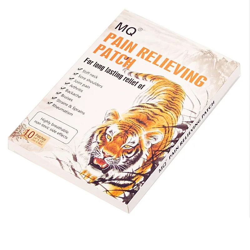 2020 New Product  Hot Selling MQ Balm pain relieving patch arthritis back rheumatic tiger pain patch