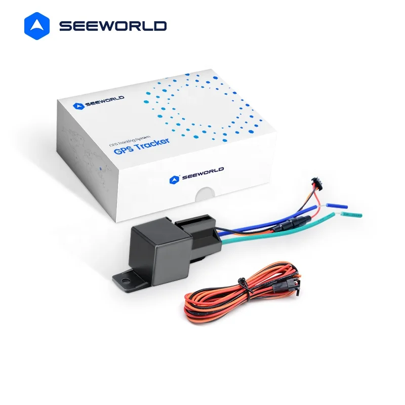 Relay Shape Motor GPS Tracker Motorcycle Tracking Device with Free Positioning Android and IOS APP