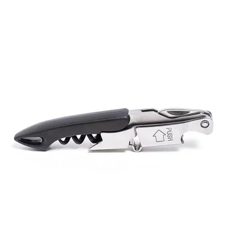 Wine Opener Professional Corkscrews for Wine Bottles Foil Cutter and Cap Remover Manual Wine Key for Waiters and Home Use