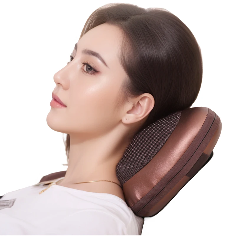 2024 cushion pillow massage pillows cushions manufacturer massage neck back massager pillow with heat