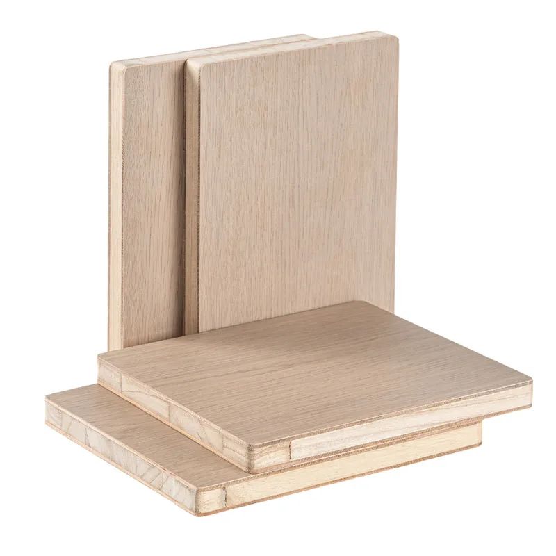 E0 E1 Spruce/ Poplar/ Paulownia/ Malacca core White Melamine Blockboard Laminated Wood Boards 18mm Block Board for Door Core