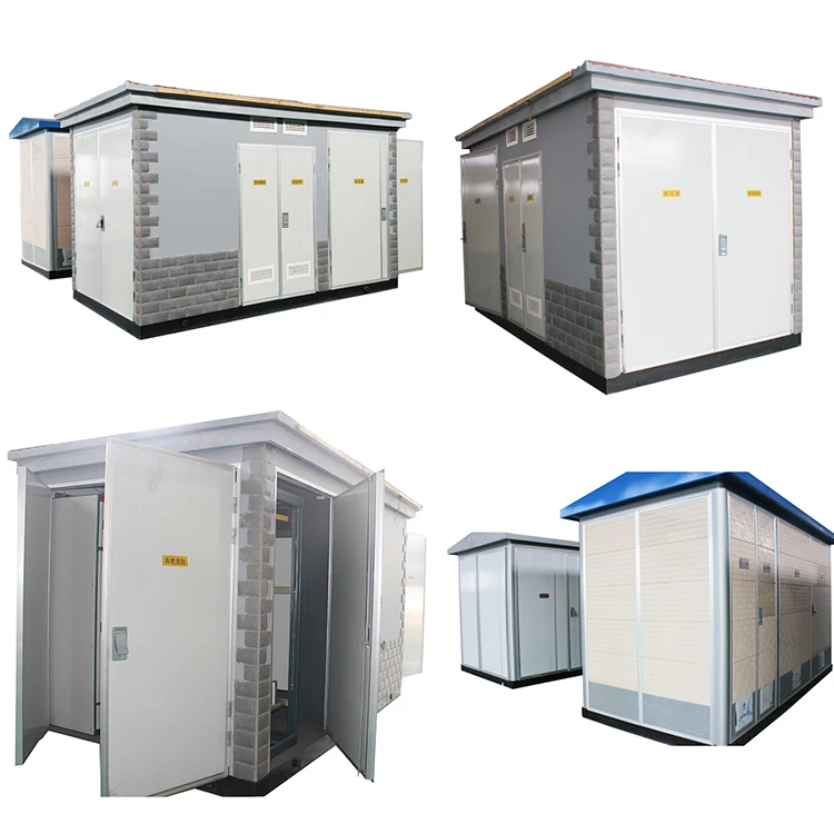 1000kva 1250kva 2000kva preinstalled box-type outdoor compact power substation 12kv 40.5kv