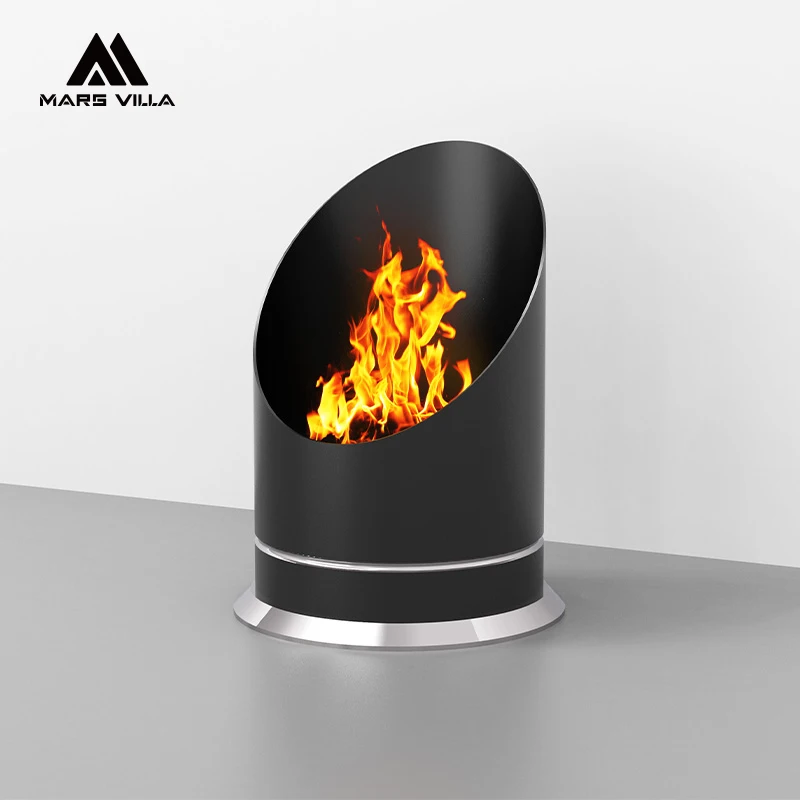 Freestanding Ethanol Fireplace Home Furnishings Alcohol Fireplace