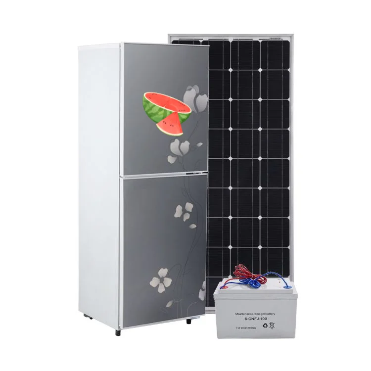 270L DC power high quality both can supply commercial and household solar and electricity fridge