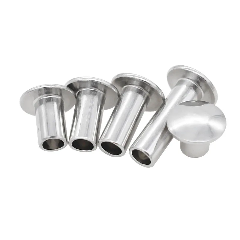 
Factory wholesale custom metal head special hollow tubular rivets 