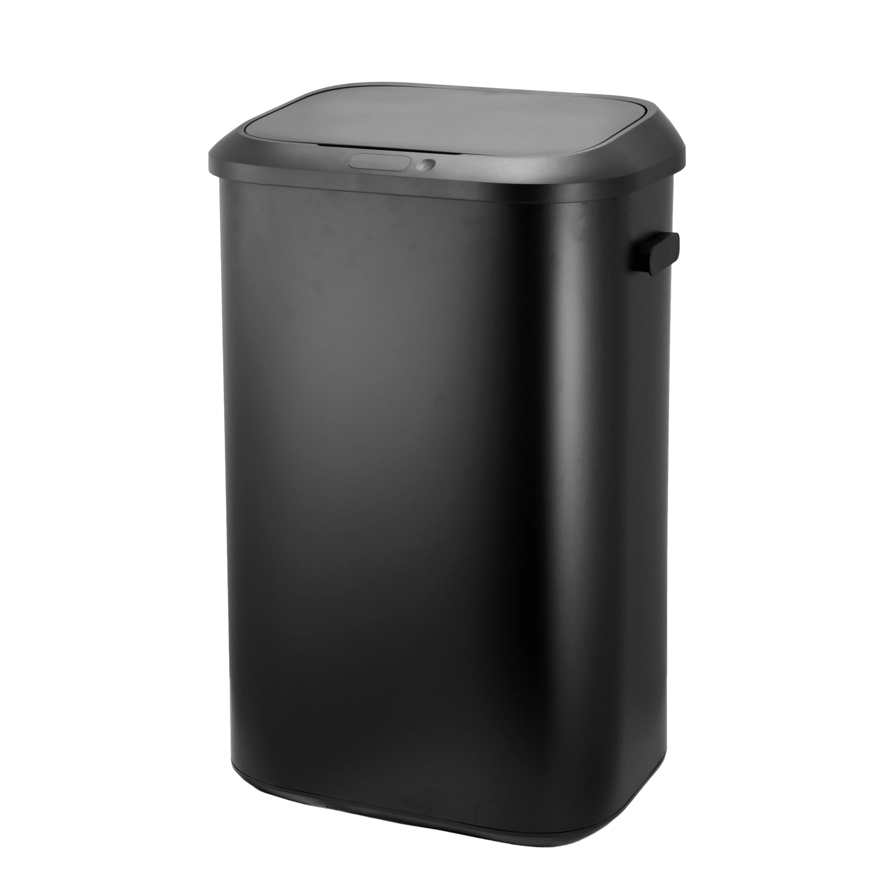 50L Rectangular Sensor Touchless Stainless Steel Recycling Bin Smart Electronic Lid Indoor Use Standing Structure