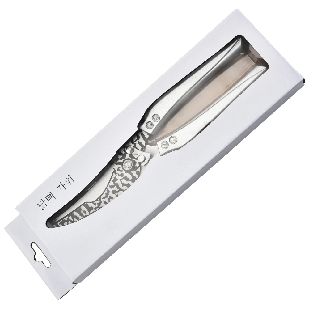 Durable stainless steel scissors poultry scissors vegetable scissors