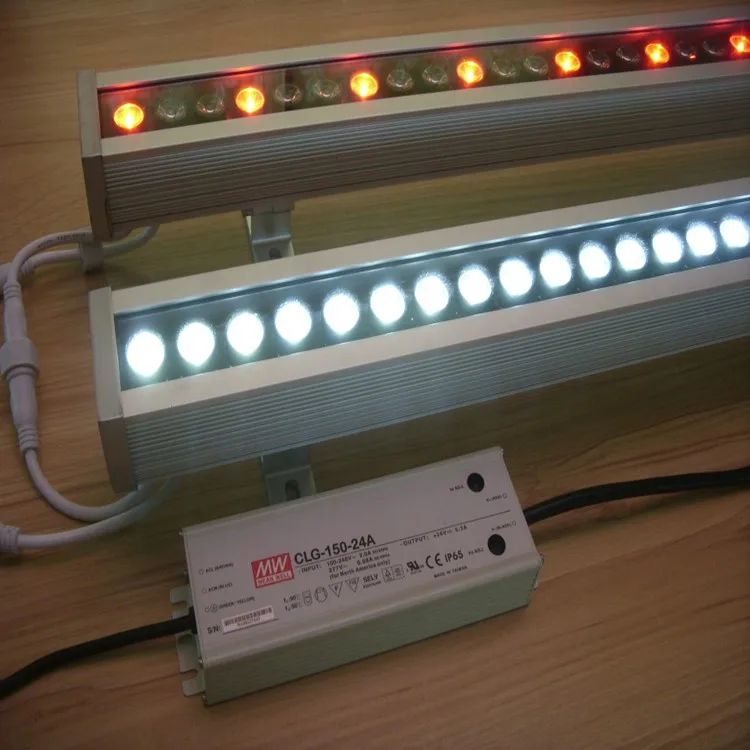 DMX RGB настенный светильник DMX шайба прожектор цветной сценический светильник