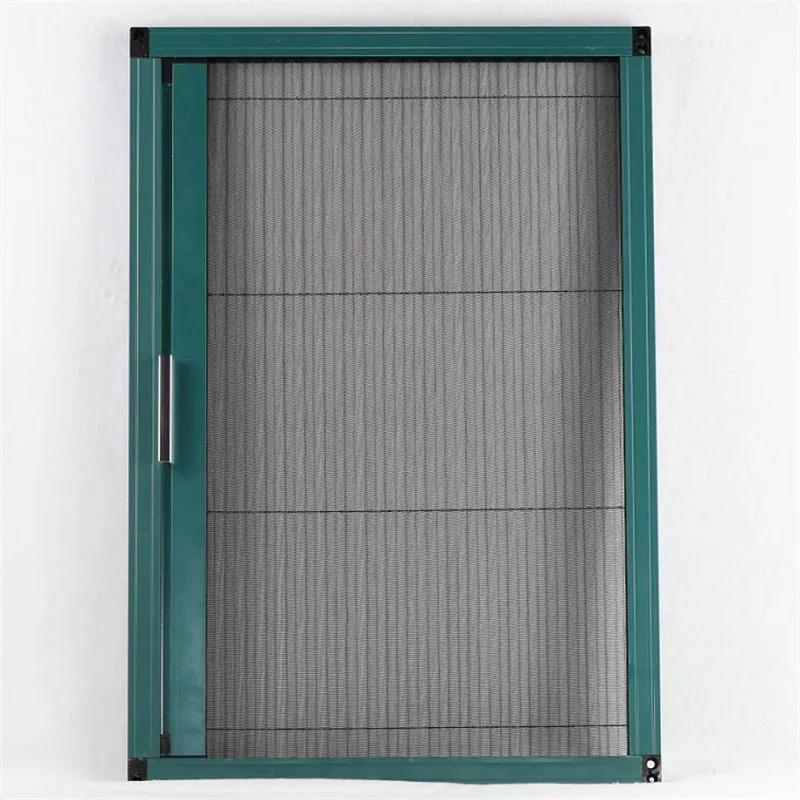 Low Price High Quality Fire Resistant Pleated Fiberglass Foldable Insect Screen Mesh