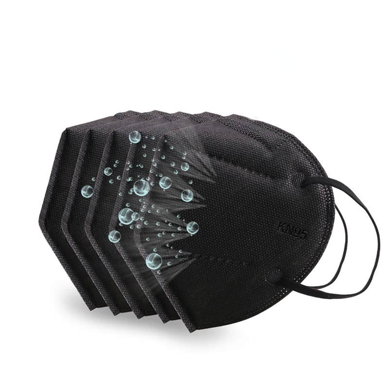 Xingyu 10 Pcs 5ply Kn95 Cubreboca Negro Custom Masks 3d Medical Kn95 Mask
