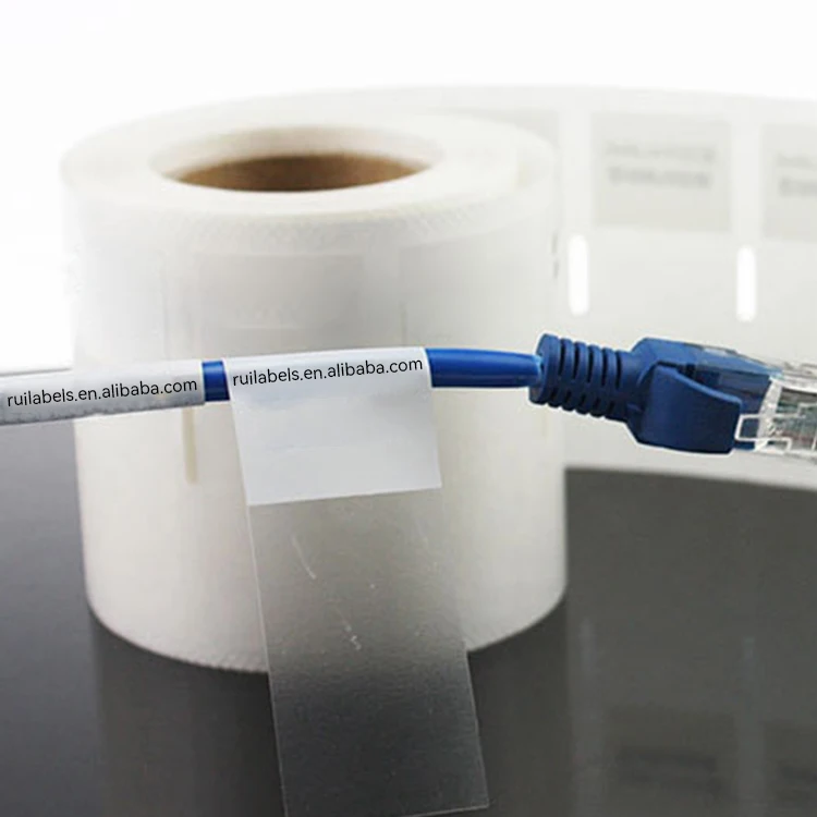 Panduit обернуть вокруг водонепроницаемый коннектор для кабеля опозновательная этикетка наклейка само ламинирующиеся возраста от 4 до 8 лет мм провод в рулоне