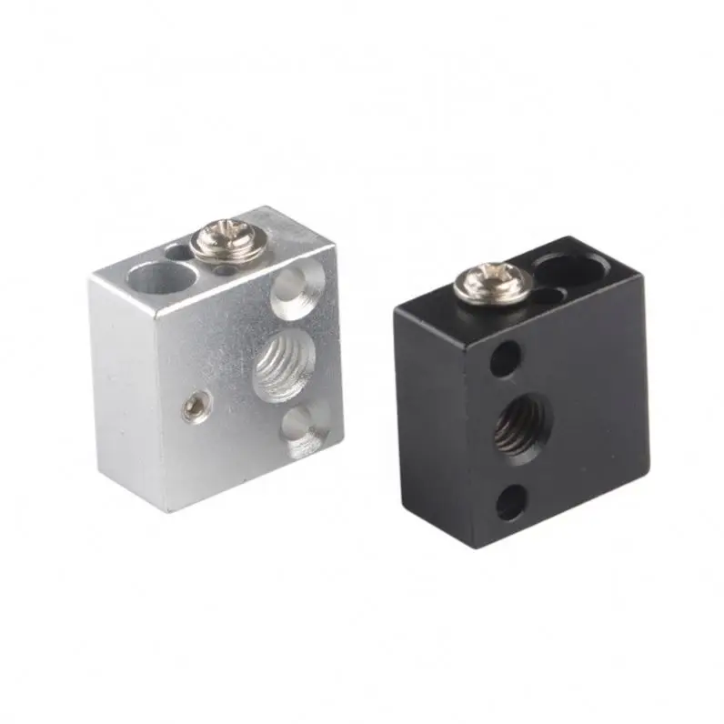 3D printer parts 20x20x10mm heat block for CR10 EXTRUDER hotend