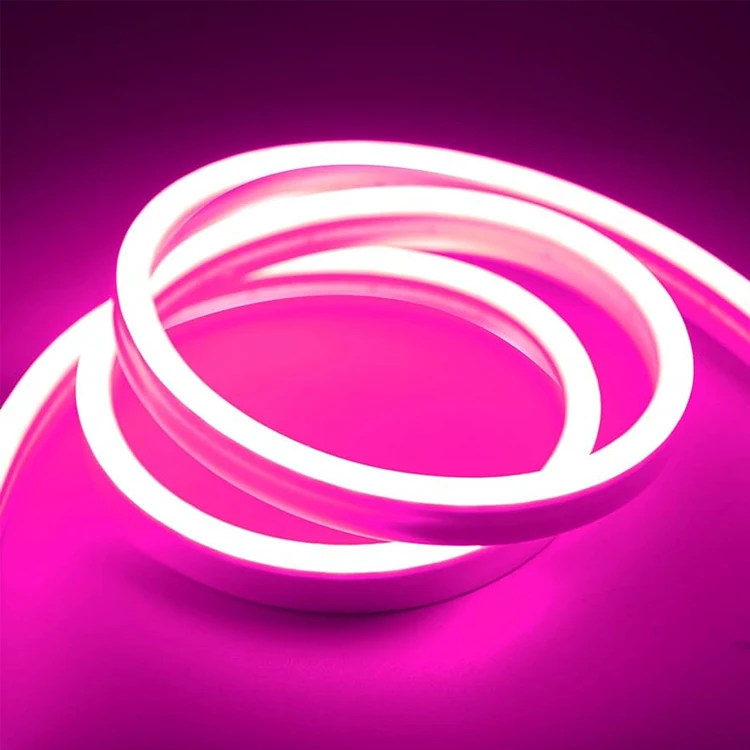 Slim Led strip lights led neon flex flexible strip light ip67 Silicone Strip Led Neon Lights 50m/roll