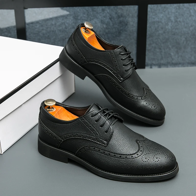2025 Trending Products Zapato De Cuero Hombre Fashion Mocassin Shoes For Men Formal Business Hommes Chaussures De Ville Hommes