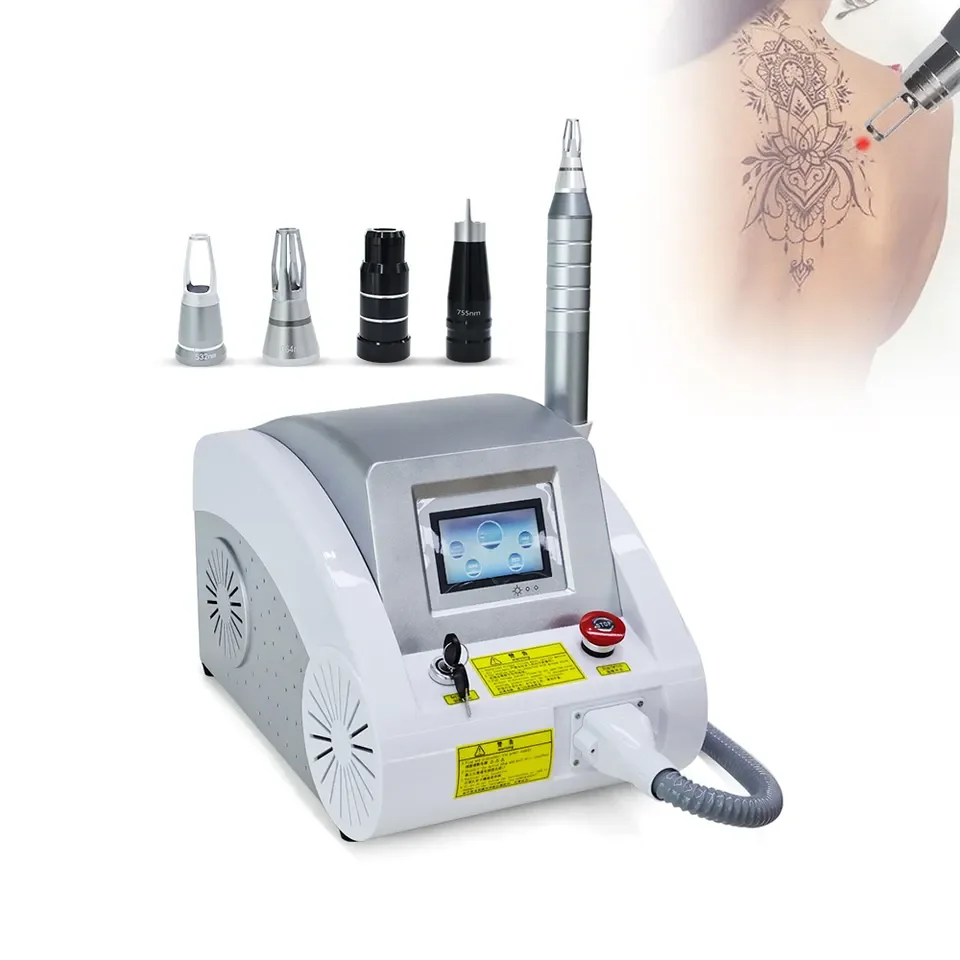 755nm pico second nd yag laser tattoo removal machine for commercial