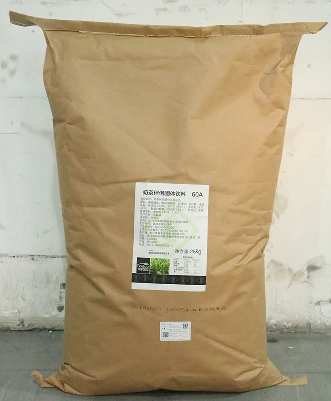 
25KG Non dairy Creamer 60A for bubble tea coffee 