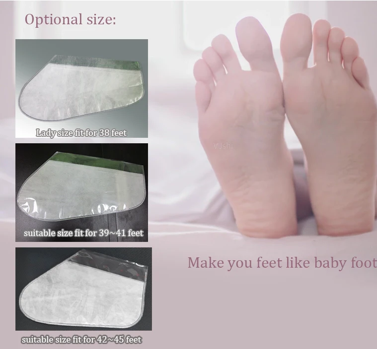 Korean Care Foot Pedicure Peel Socks Lavender Oil Repairing Nourishing Peeling Foot Mask Exfloating