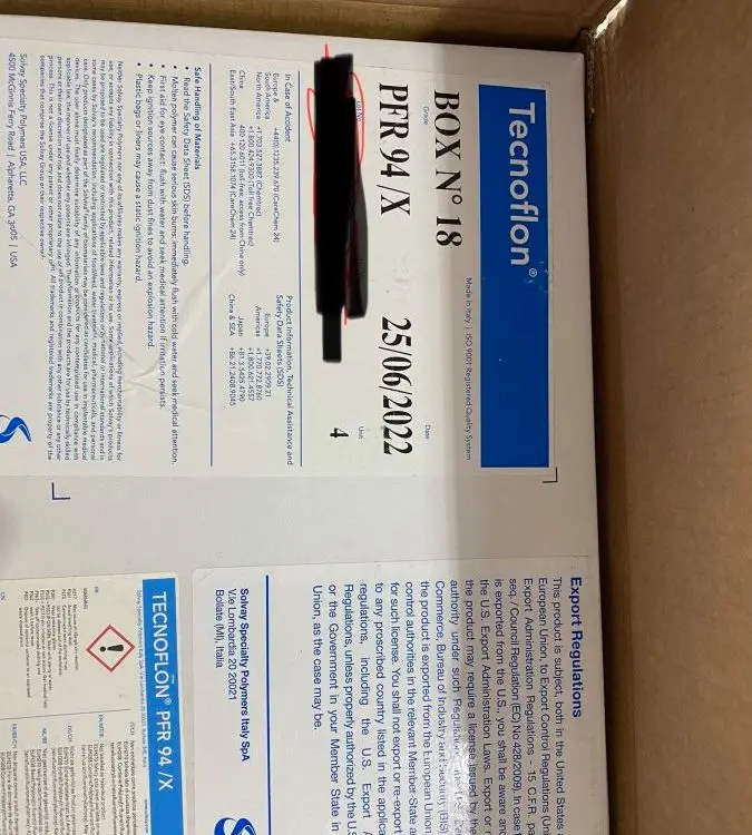Solvay Tecnoflon FKM TN/FOR 9381/9385/P 959/539/TF 838K/210/4391/549L/95HT/94/459/5351/5351/06HC/5351U/N535/50HS/757/T 636
