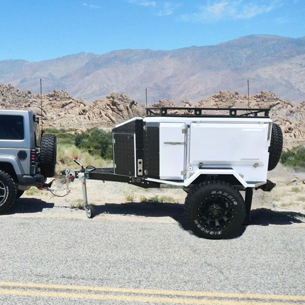 Manley Camper Off Road Offroad Aluminum Small Travel Camper Box Van Tent Australia Camping Trailer Road Tent For Camper China