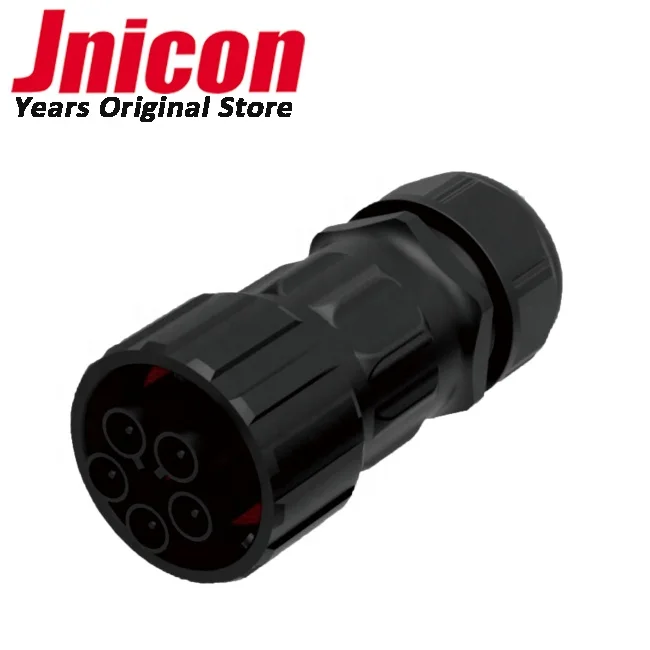 Jnicon Provide M40 Circular Connector Waterproof 5 pin Bayonet Cable Connector