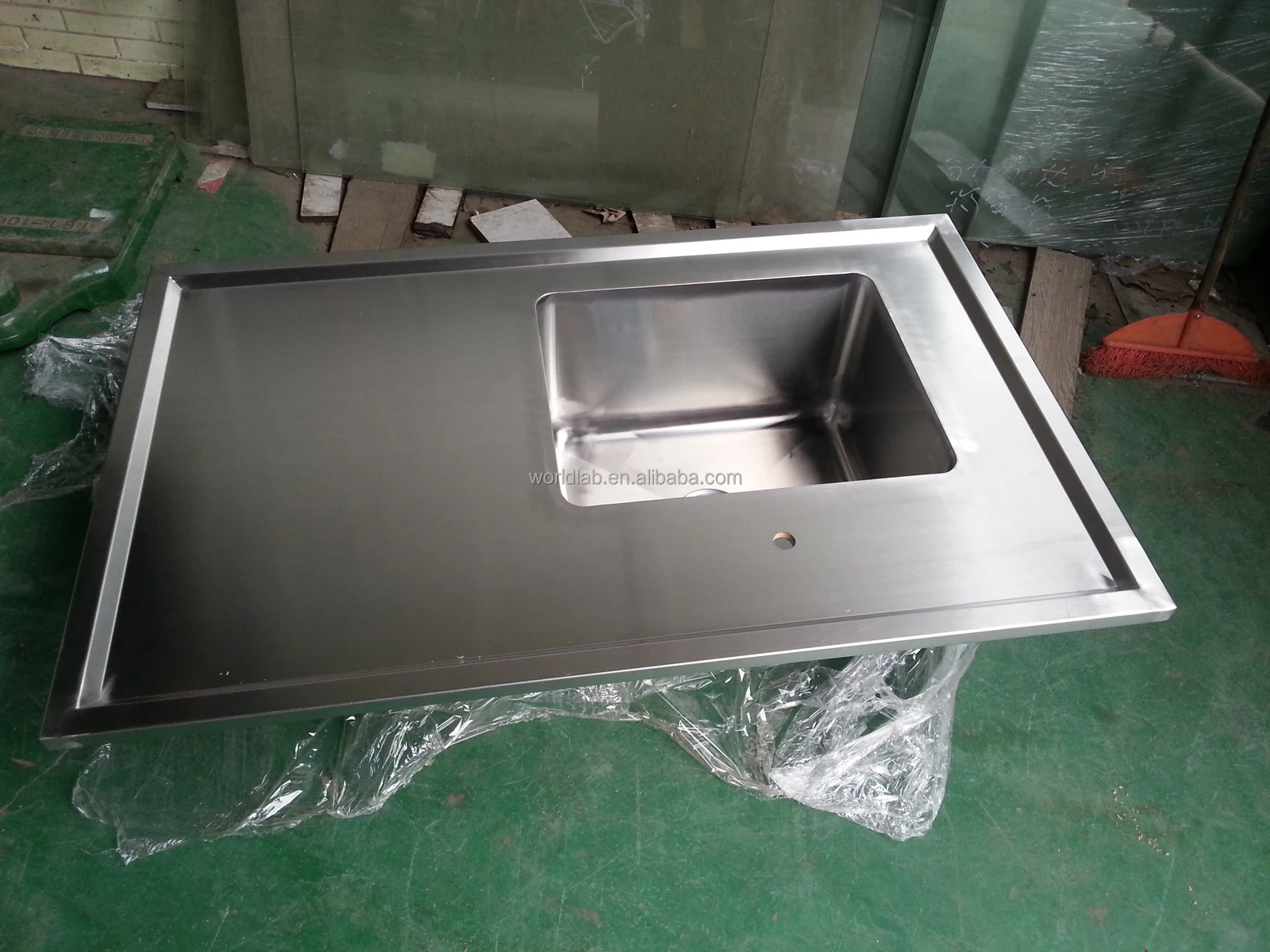 304 stainless steel experimental table, clean stainless steel operating table