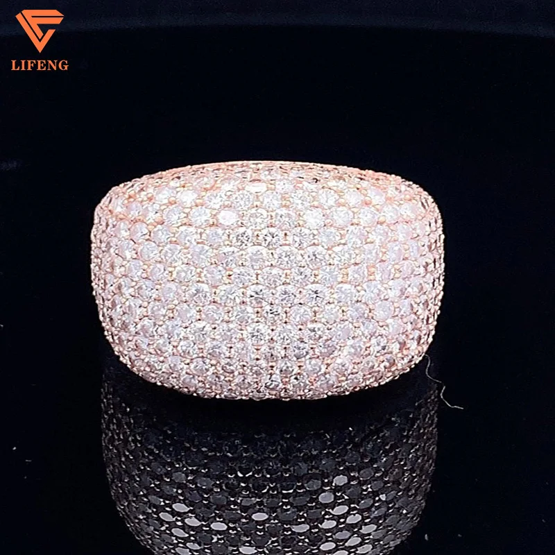 925 Sterling Silver Fashion Rings Waterproof Stainless Steel 18K Gold Gemstone Open-loop Wedding Jewelry Championship Oval Ring