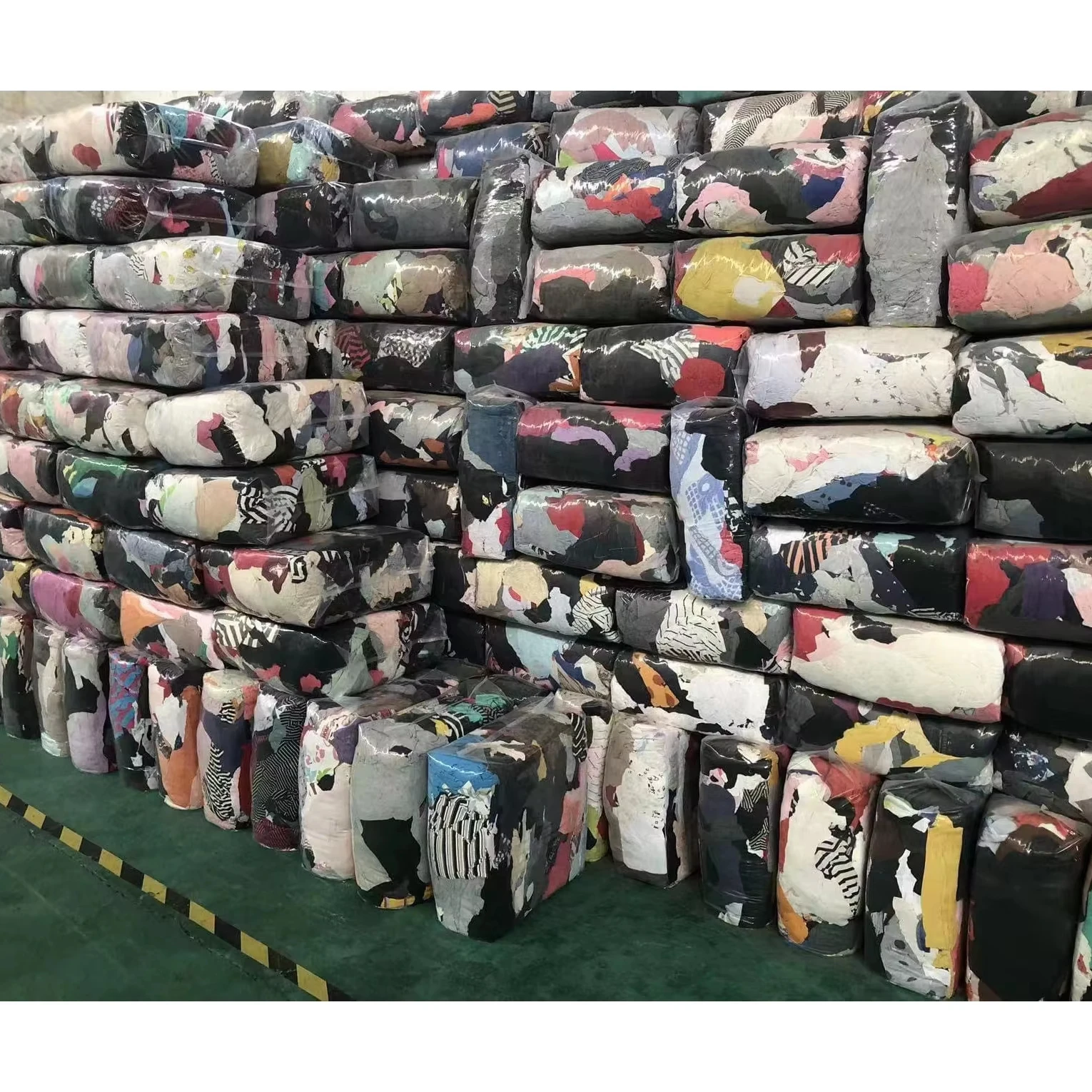 Explosive New Products Mix color cotton rags for cleaning industrial use 25kg industrial cotton rags