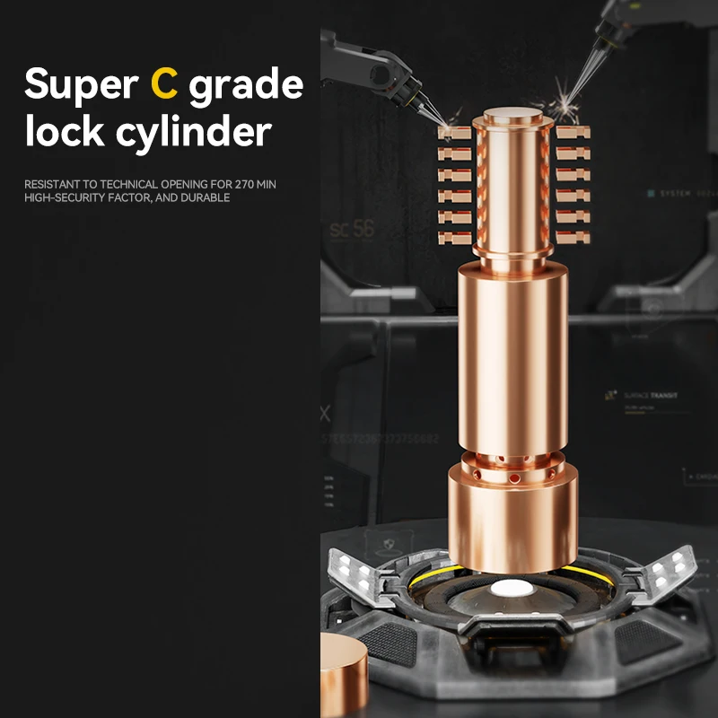 Xunting Bike U Lock Universal Anti-theft Heavy-Duty Safety Motorcycle Scooter Cycling U-Lock Bicycle Accessories with 2 Keys