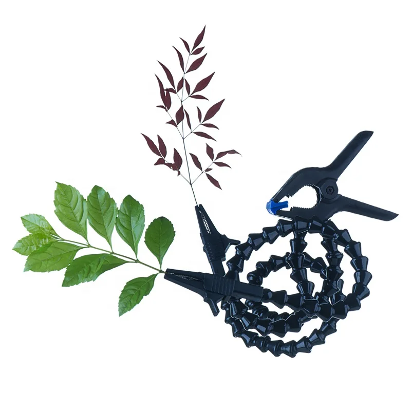 Flexible Goose neck Octopus Double Magic arm Clamp Clip for Macro shot Insects Flower Macro Photography Tools 60 cm Length