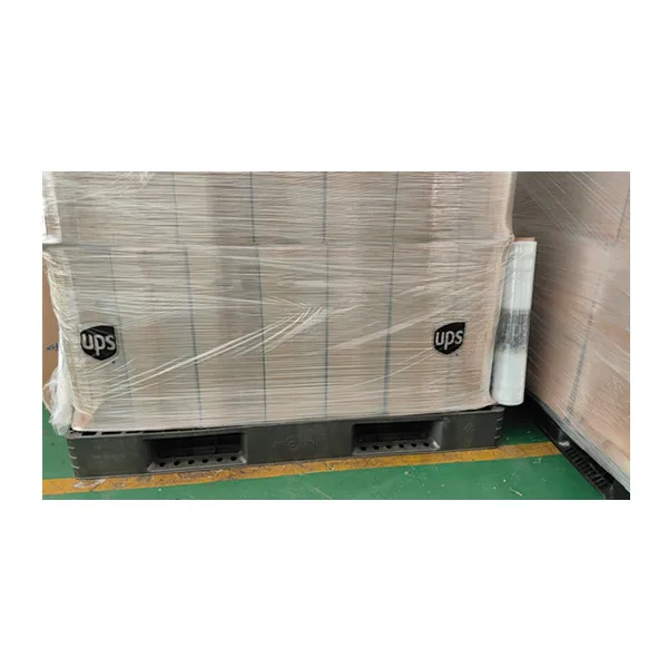 Stretch film estensibile 18 inches x 20 mc 2kg to wrap pallets Logistics hand manual lldpe stretch film printed white custom