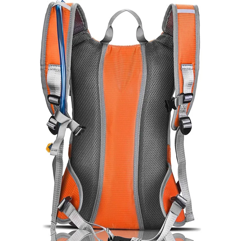 nylon tactical solar hydration backpack for outdoor travel