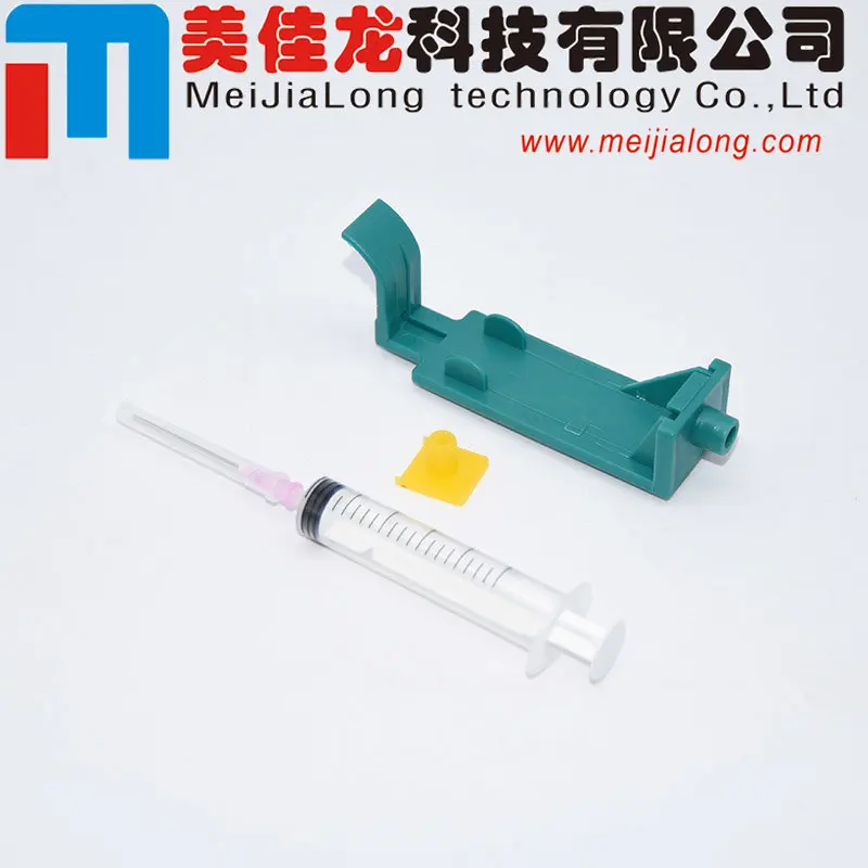 MJL 1Set cartridge refill ink tool for HP 45 51645 suction clip for HP 6615  51640  240 Absorption Clamp refill clip snap fill