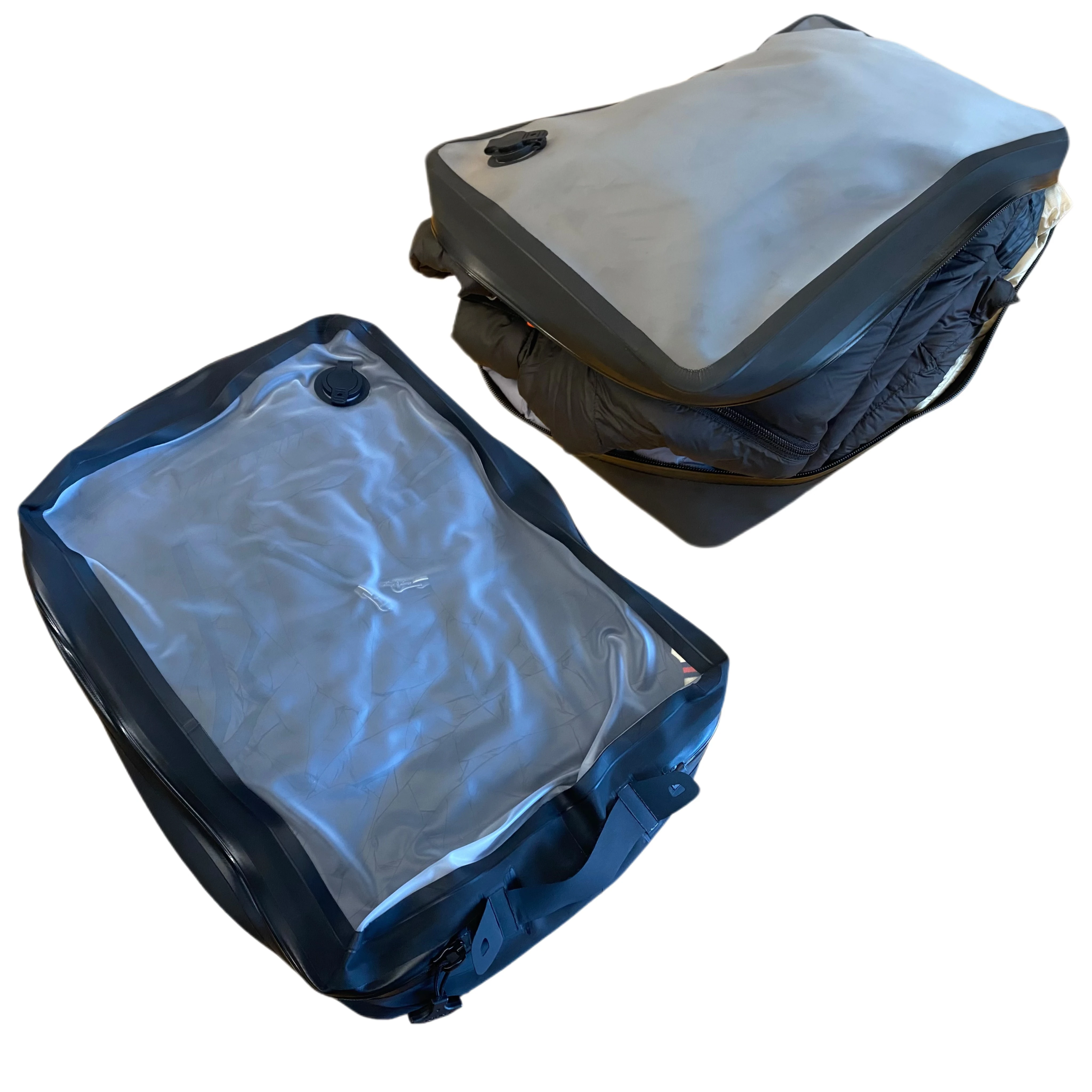 TOPAZ Airtight Vacuum Compression Storage Bag Packing Cube with Airtight Zipper Cubic Vacuum Travel Storage Bag