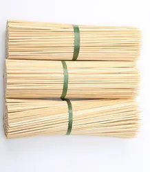 Wholesale high hardness bamboo sticks marshmallow sticks with custom logo