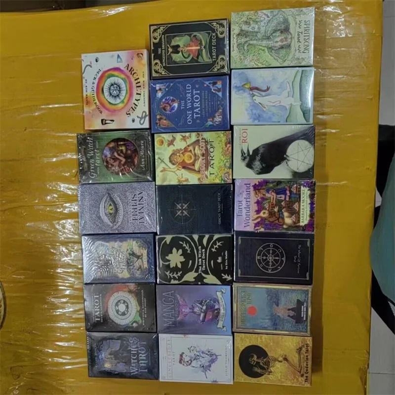 Wholesale Divination Tarot Oracle Cards Eco-Friendly Positive Affirmation Deck Paper With Guidebook for Sale
