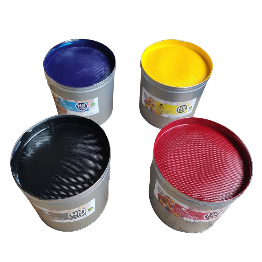 Four color  Model 2.5 HR sheet-fed offset printing ink