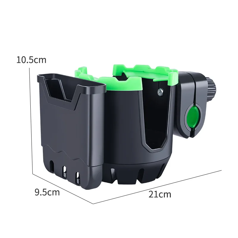 Outdoor cycling 2-in-1 multi-functional bicycle cup holder stroller phone bracket walking baby artifact bottle holder