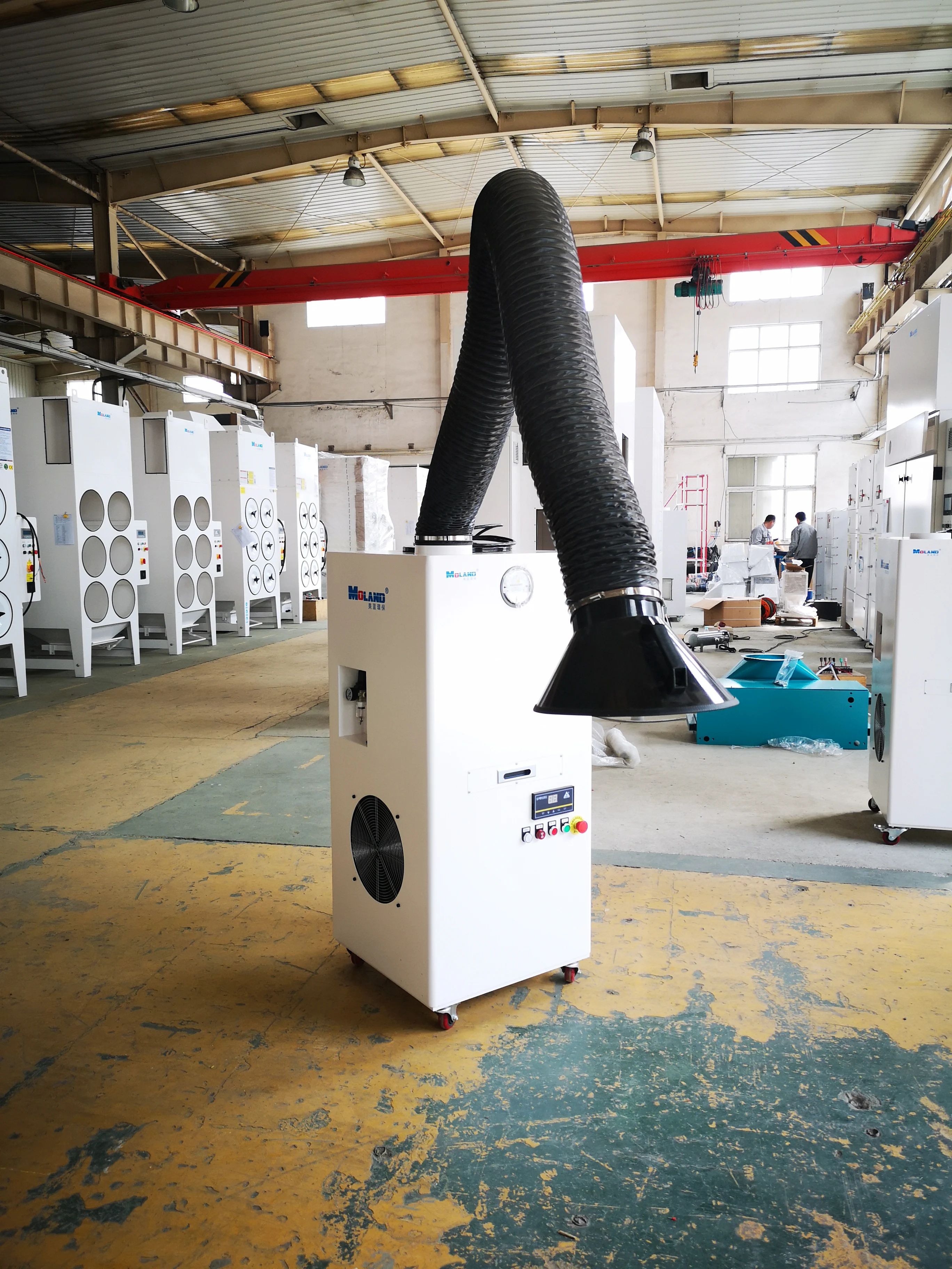 Mobile Welding Dust Extractor Industrial Dust Collector Purification System Pulse Jet Dust Collector