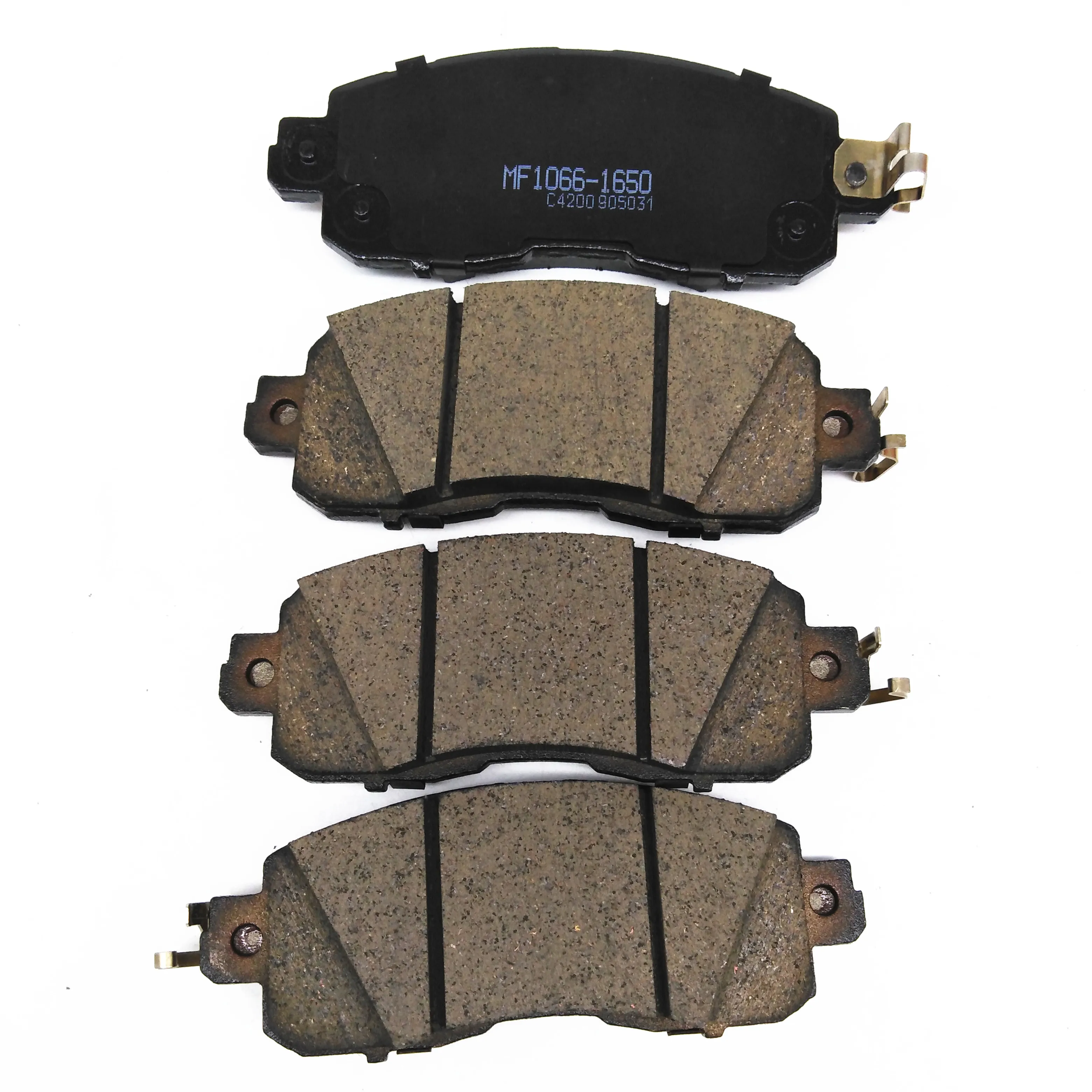 Auto brake parts high performance quality production ceramic car disc brake pad front brakes for Nisssan Leaf Altima D1650