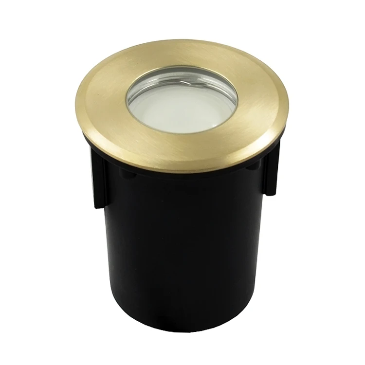 IP67  DC12V GU10 garden outside inground Solid Brass Recessed Underground Lights