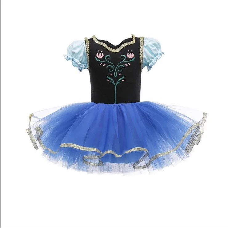 Новое балетное платье-пачка для маленьких девочек, балерина, трико, костюм принцессы для танцев и тренировок