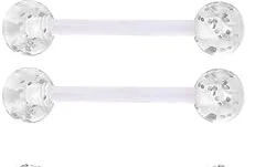 Wholesale Stainless Steel Ball Belly Tongue Piercing Lip ring piercing jewelry Steel Color Straight Rod Studs body piercing